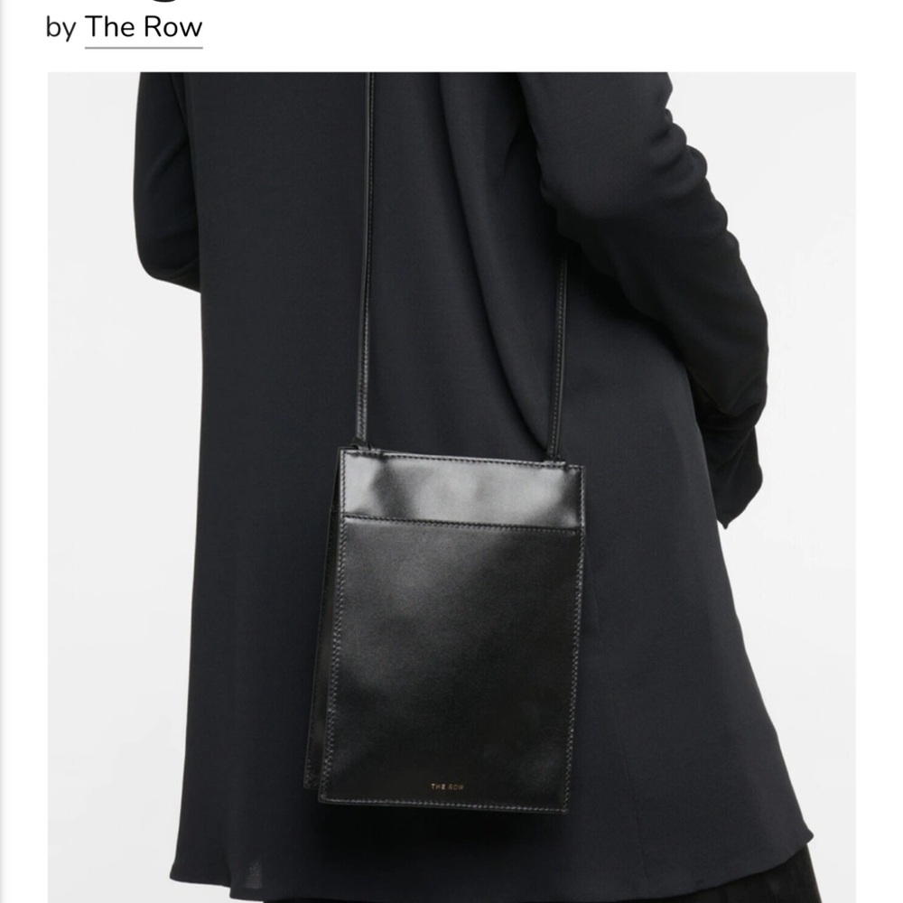 the row debee leather crossbody bag
